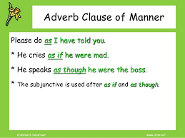 Commas with adverbial phrases and clauses when an adverbial phrase or clause is at the front of a sentence (called a fronted adverbial), use a comma afterwards. Adverb Clause Review And Practice