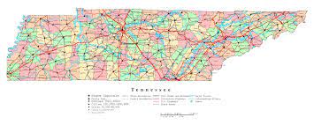 Covering an area of 109,247 sq. Laminated Map Large Detailed Administrative Map Of Tennessee State With Roads Highways And Cities Poster 20 X 30 Walmart Com Walmart Com