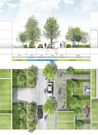 Coupe Plan Sur Voie Tertiaire Architecture Et Urbanisme Paysage Et Urbanisme Architecture Du Paysage