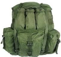 USGI Military Large Olive Drab Alice Pack w/Straps/Frame/Pad