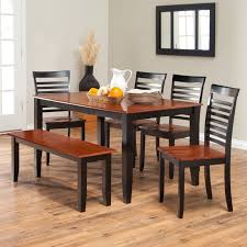Black And Cherry Dining Table Rumah