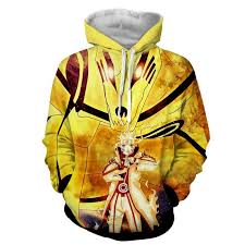 Naruto Hoodie Naruto Nine Tail 3d Hoodie Jacket Naruto Hoodie Anime Hoodie Hoodies