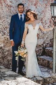 Polyester dry clean imported plus. Long Sleeve Wedding Dresses Arlet Bridal Couture