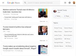 Google News Vs Donald Trump Bias In Googles Algorithms