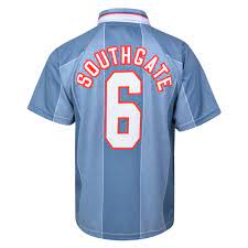 Find the latest england shirts and support the three lions! England 1996 Away Euro No6 Southgate Shirt England Retro Jersey Score Draw