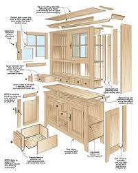 If you manage to pull it off successfully, the project of building your entire kitchen cabinets can be the most involved one in your entire home. Classic Country Hutch Woodworking Project Woodsmith Plans