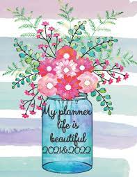 Planner 2021 2022 Yearly Planner Floral Planner Planner Calendar
