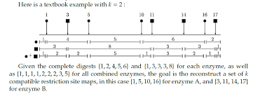 With Python How Can I Solve This Restriction Mapping Problem