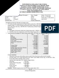 Akuntansi keuangan lanjutan ii rabu 24 mei 2017 pilihlah salah satu jawaban yang e. Soal Uas Akuntansi Keuangan Menengah 2 Aa2 Pdf
