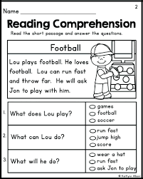 Use these fun, bright and free printable reading worksheets to help your children grow in confidence. Stunning Reading Comprehension Worksheets Kindergarten Worksheet Biomes Codeadventures Grade Exercises Math Second Addition Learning Kids Samsfriedchickenanddonuts