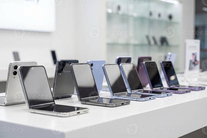 Smartphones Counter at Best Mobile Shop in Aakhriya Chowk Sadri Rajasthan India
