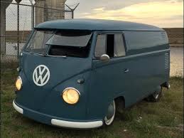 Image result for Dove Blue 1950 VW Bus