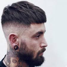 Choppy french crop cut with tapered undercut. 30 Best Hairstyles For Men With Beards Daccanomics