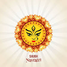 Illustration Of Goddess Durga Puja In Happy Dussehra Background Navratri Happy Shubh Png And Vector With Transparent Background For Free Download Happy Birthday Greeting Card Durga Goddess Holiday Illustrations