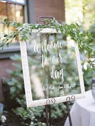 Brilliant Wedding Welcome Sign Ohbestdayever Com Wedding Ceremony Signs Unique Wedding Signs Wedding Welcome Signs