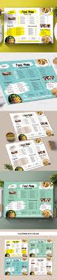 Modern Food Menu Food Menus Print Templates Menu Layout Restaurant Menu Design Menu Design Template