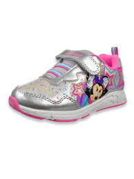 Josmo Disney Minnie Mouse Unicorn Magic Velcro Strap Athletic Sneaker Toddler Girls Walmart Com Minnie Mouse Shoes Light Up Sneakers Toddler Girl