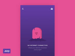 No Internet Connection Gif Internet Connections Mobile App Design Inspiration App Design Inspiration