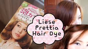 Liese Prettia Bubble Hair Dye In Milk Tea Brown Diy Hair Coloring Anna Luisa