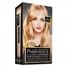 L Oreal Paris L Oreal Paris Preference 8 California Natural Blonde 1 Pack Hair Color Natural Blondes Permanent Hair Color