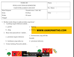 Check spelling or type a new query. Download Soal Uts Pts K13 Sd Kelas 1 2 3 4 5 6 Dengan Kisi Kisi Dan Kunci Jawaban Guru Berbagi