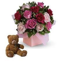 Our special midnight delivery service also lets you be the first one to wish them on their special day. Flowers Delivered With A Soft Teddy Bear Toy Flowers Delivered Flowers Thank You Flowers