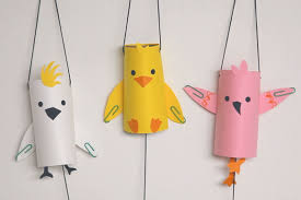 Simple Bird Crafts For Kids Experiment With Some Simple Mechanics By Creating Your Very Own Flying Bird This Project Is Surprising Simple And With A F Bird Crafts Birds Flying Toy Craft