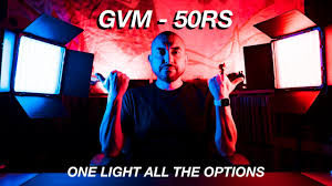 Gvm 50rs Review Rgb And Bi Color Led Lighting Kit Youtube