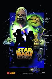 Lego Star Wars Movie Poster Episode 6 Return Of The Jedi Star Wars Movies Posters Star Wars Poster Lego Star Wars