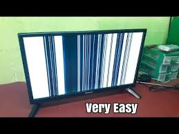 How To Fix Led Tv Bergaris Garis Vertikal Horizontal Season 4 Youtube Rangkaian Elektronik Led Elektronik