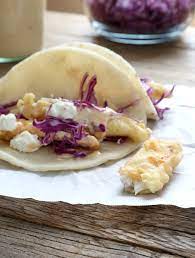 Learn what kind of fish makes the best baja fish tacos, how to select sustainable seafood, and how to make chipotle cream sauce! Gluten Free Baja Fish Tacos With Fresh Flour Tortillas Great Gluten Free Recipes For Every Occasion