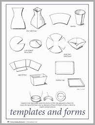 For potters & teachers working with clay slabs or paper. Handbuilding Pottery Templates Good Art Ed Central Loves This Clay Slabs Template Of Handbuilding Pottery Templ Slab Pottery Pottery Handbuilding Slab Ceramics