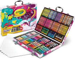 Amazon Com Crayola Inspiration Art Case Coloring Set Gift For Kids Age 5 Toys Games Art Case Crayola Art Kids Craft Supplies