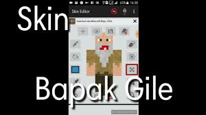 Cara Mendapatkan Atau Membuat Skin Bapak Gile Dengan Mudah Minecraft Mcpe Youtube Cara pasang & download skin frost diamond di minecraft apk. membuat skin bapak gile