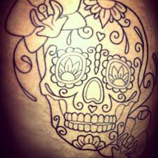 Pin By Alexa Hunt On I Likeeee Sugar Skull Tattoos Tattoos Candy Skulls