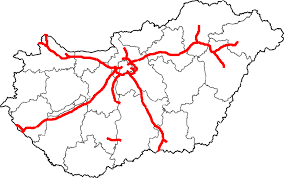 Capitala țării, budapesta, este și cel mai mare oraș al ei după populație (1,7 milioane locuitori). FiÈ™ier Harta Autostrazilor Ungariei Png Wikipedia