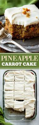 The Best Carrot Cake Recipe Is This Pineapple Carrot Cake With Cream Cheese Frosting Moist Spiced And So Ea Desserts Best Carrot Cake Cake Recipes