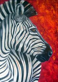 Pin By Maria Iceland Design On The Letter Z Zebra Art African Art Animal Paintings