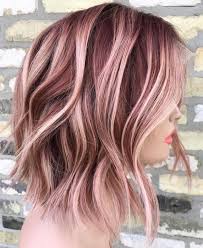 For Christy T Medium Hair Color Creative Hair Color Hair Color Rose Gold