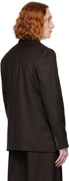 Mark Kenly Domino Tan Studio Brown Jacob Blazer