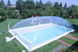 Cristalball Inflatable Dome For Pools Favaretti Groupfavaretti Group Swimming Pool Landscaping Swimming Pools Swimming Pool Enclosures