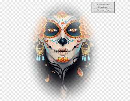 Woman Wearing Calavera Face Paint Illustration La Calavera Catrina Day Of The Dead Skull Halloween Sugar Skulls Face Head Png Pngegg Calaveras are meant to make fun of people as if they were already dead and they are usually written on the eve of the day of the dead on november 2. woman wearing calavera face paint