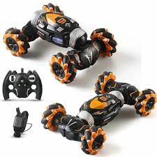 Yellow Fiber Remote Control Car Gesture Sensing Rc Stunt Car at Rs 1999 in  Palanpur