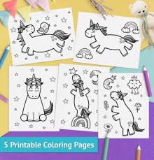 Download Unicorn Coloring Pages For Kids Printable Unicorn Coloring Book Pdf