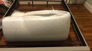 Zinus 12 Inch Gel Infused Green Tea Memory Foam Mattress Unboxing Revi Memory Foam Mattress Memory Foam Mattress Reviews Foam Mattress