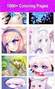 Manga coloring game!relaxation and color therapy! Gacha Anime Coloring Book Drawing Pages For Android Apk Download