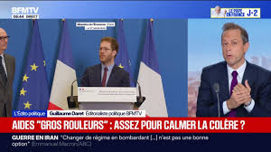 L'ÉDITO POLITIQUE DE GUILLAUME DARET - Aides "gros rouleurs": "Le gouvernement est coincé" — BFM