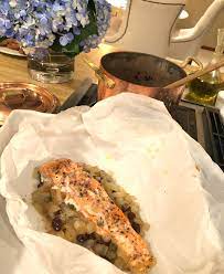 Salmon En Papillote A Delicious Gift To Unwrap Recipe Salmon En Papillote En Papillote Recipes