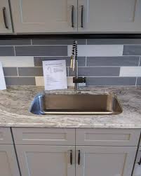 Select a splashy countertop color, such as aqua, or go for a sophisticated monochromatic look using slate or stainless steel. Dream Kitchen Designs On Twitter J K Greige Kitchen Cabinets With Fantasy Brown Granite Countertop And Cosmic Tiles Vigofaucet Granite Fantasybrown J Kcabinetry Https T Co Umqgw3gwmw