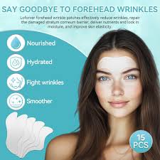 Amazon.com: Heybrogo Parches antiarrugas para la frente, paquete de 15,  parches antiarrugas con infusión de colágeno con centella asiática,  suavizan ...